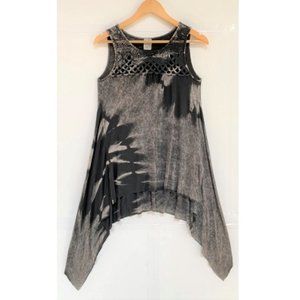 American Age Tie Dyed & Lace Top